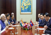 india and lao pdr sign six mous and agreements
